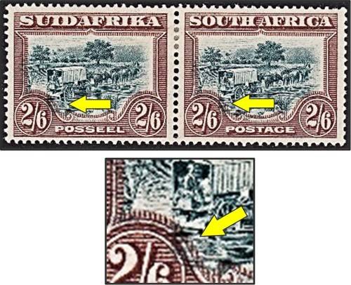 1927 2/6 CC.37 London MM (*) VAR - Vignette Shift into Frame  *** R3,000+ VAR ***