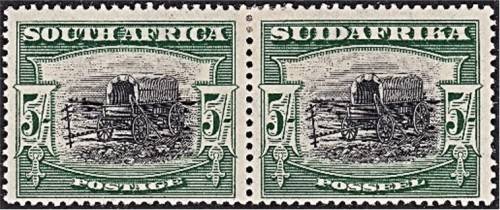 1927 5/- London Printing CC.38 MM (*) Key Pair  *** CV  R6,000+ ***