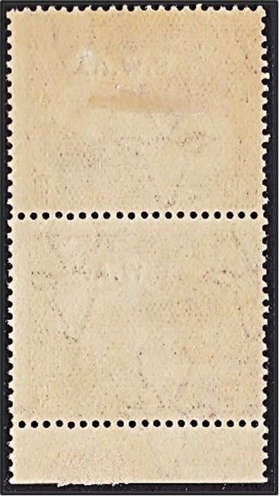 1927/30 SWA 4d MM(*) DOWN PERF & INSCR VERT PAIR  *** R3000 for Horizontal ***