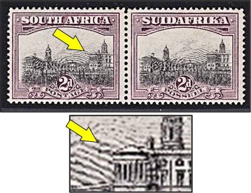 1927 Union 2d London CC.33b MM(*) Var - `ROPE`  *** Rare Variety ***