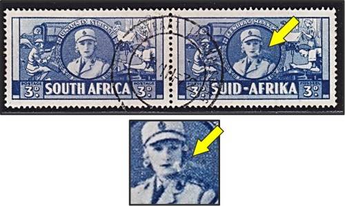 1941 Union 3d CC.90 Used with CIGARETTE FLAW *** CV  225GBP ***