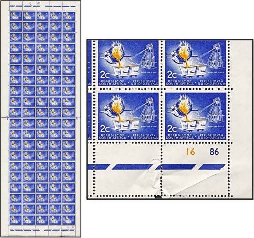 1961 RSA 2c 1st Def SACC.200 Full UMM(**) Sheet *** CV  R5,500+ ***