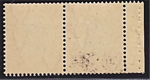 1934 Union 1d MM(*) Ex-Booklet with RARE VAR - Broken/Twisted Rigging