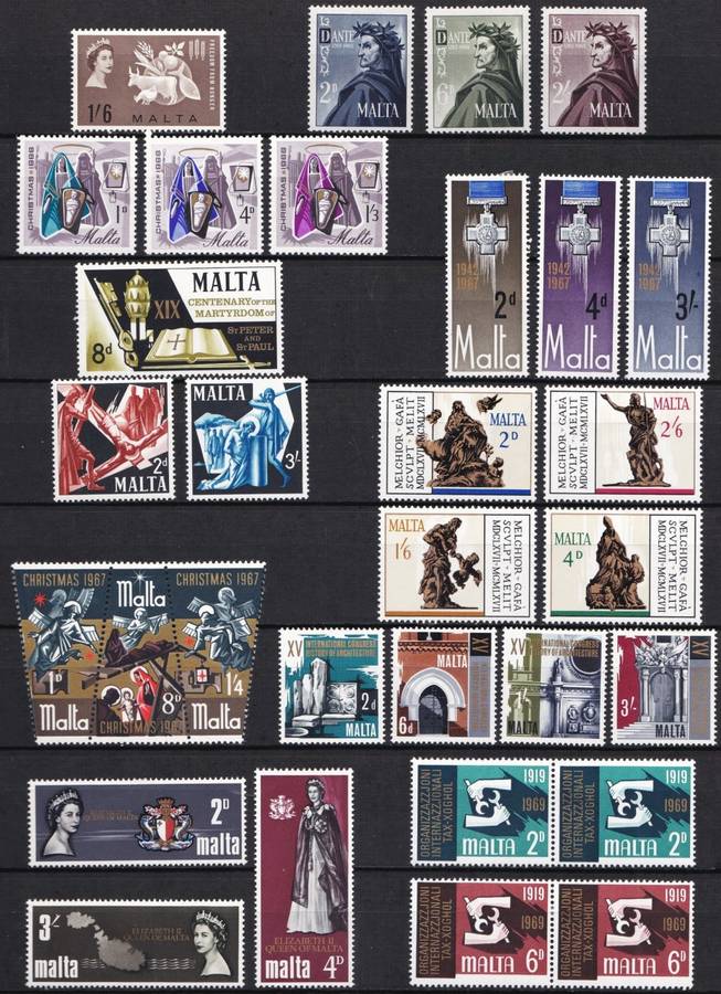 Malta MM(*) Selection from 1949 to More Modern