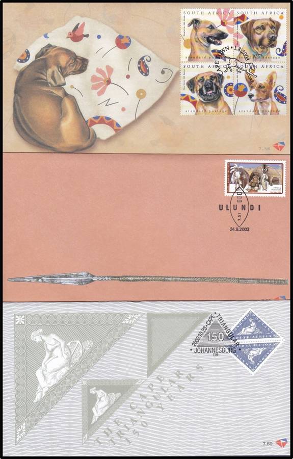 2002/3 RSA FDCs No.7.36-7.66 @ CV  R2.254