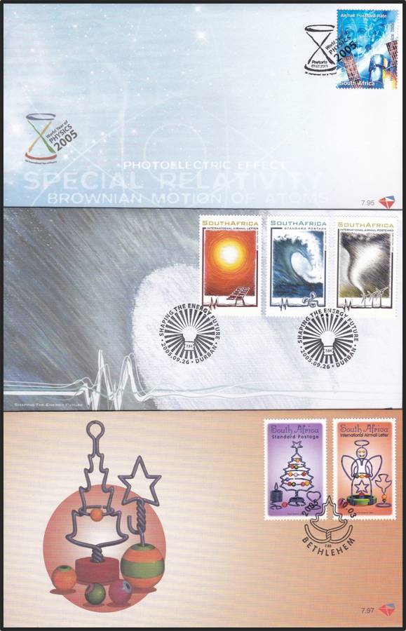 2005 RSA FDCs No. 7.86-7.100  @ CV  R1,335