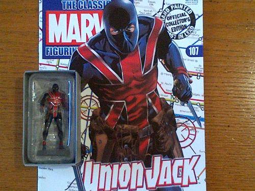 Marvel official figurine Nr 107 Union Jack