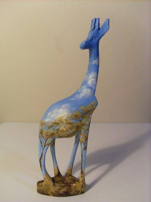 "I CAN SEE TOMORROW" 02 by SA Artist Frances Ballack value R1,250.00