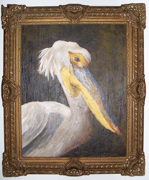"PELICAN" by ZA Artist Frances Ballack. value R9,000.00