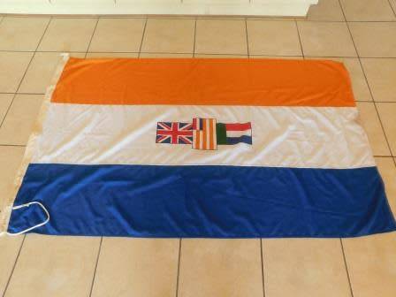 OLD SOUTH AFRICAN MONOGRAM FLAG 180cm x 120cm