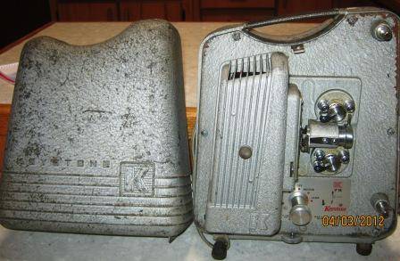 8mm KEYSTONE PROJECTOR (110V);  MINETTE VIEWER EDITOR;  TRANSFORMER 220V  TO 110V