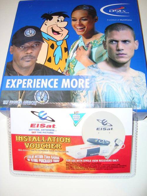 BRAND NEW SEALED DSTV DECODER + FREE DISH & INSTALLATION VOUCHER