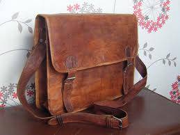 leather satchel