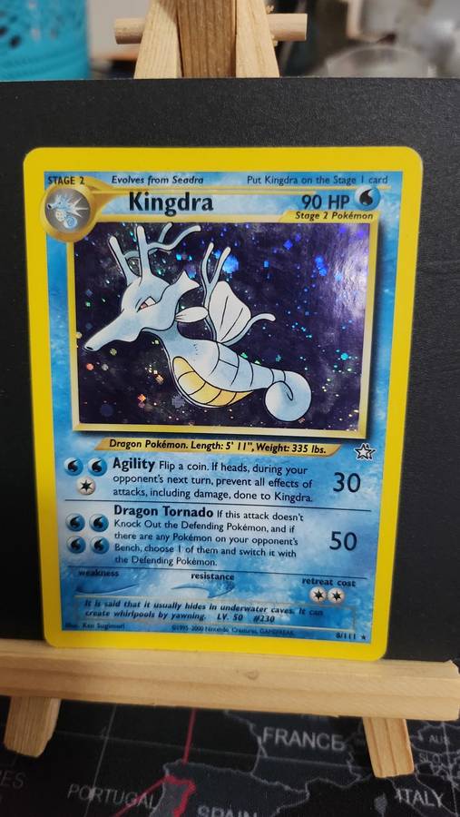 Vintage Pokemon Card - kingdra