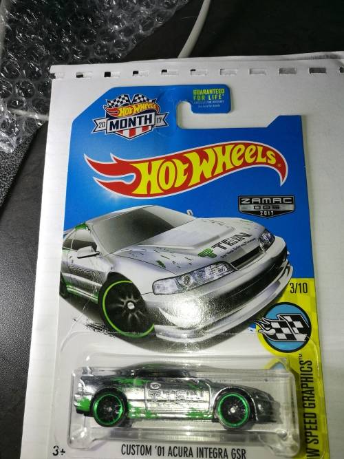 Hotwheels Hot wheels Acura Zamac