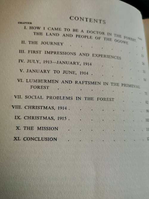 On the Edge of the Primal Forest by Albert Schweitzer