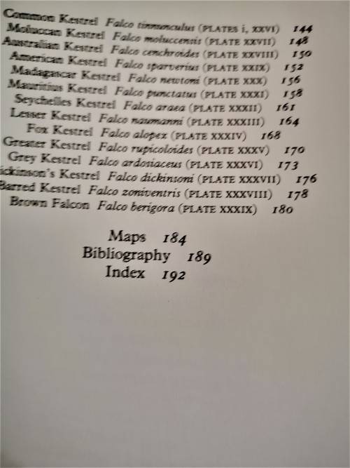 The Falcons of the World by Tom J Cade and R David Digby