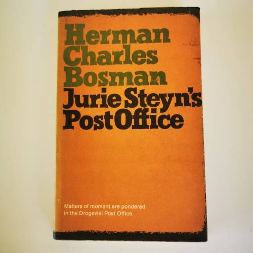 4 BOOKS: Bosman at his Best, A Cask of Jerepigo, Jurie Steyn`s Post Office, Unto Dust - H.C. Bosman