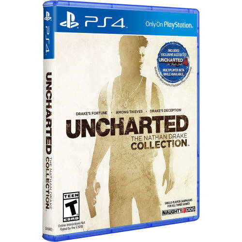 BRAND NEW SEALED**UNCHARTED (NATHAN DRAKE COLLECTION) FOR PS4