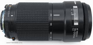 Genuine Nikon AF NIKKOR 70-210mm f/4