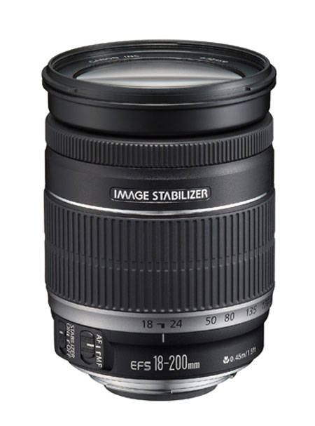 CANON ZOOM LENS EF-S 18-200mm 1:3.5-5.6 IS