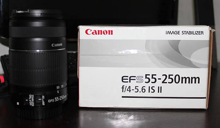 BRAND NEW***Canon EF-S 55-250mm f/4-5.6 IS II Lens (MANUFACTURER WARRANTY)