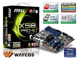 ***BRAND NEW*** MSI X58 PRO -E MOTHERBOARD SUPPORTS CORE i7 SOCKET 1366