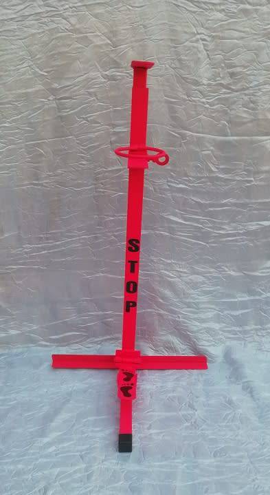 Custom Made KIDS 70CM Heavy Duty Foot Operated Self Standing Sanitizer Stand