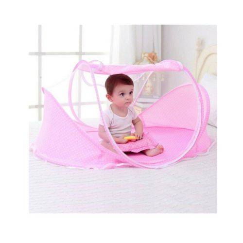 3 in 1 Baby Sleeping Tent - Pink
