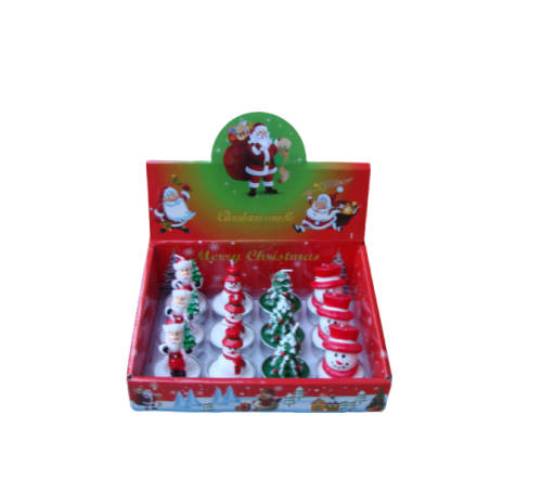 Christmas Tea Light Candles Box Set - 12 Candles