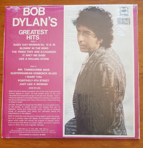 Bob Dylan - Greatest Hits