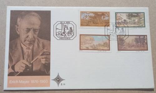 FDC RSA, Birth Centenary of Erich Mayer, number 2.14