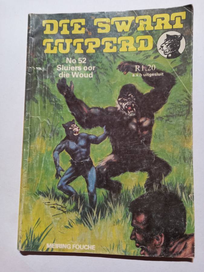 Die Swart Luiperd,No 52, Sluiers oor die Woud, Sirkel Uitgewers, Braam Le Roux