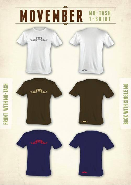 Movember T-shirts