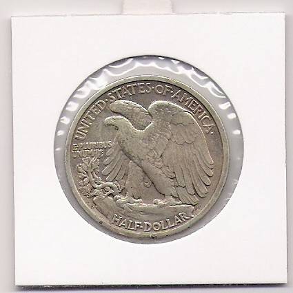 1942 Walking Liberty Half Dollar "S" Mintmark