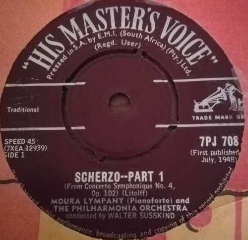 SCHERZO 45RPM RECORD