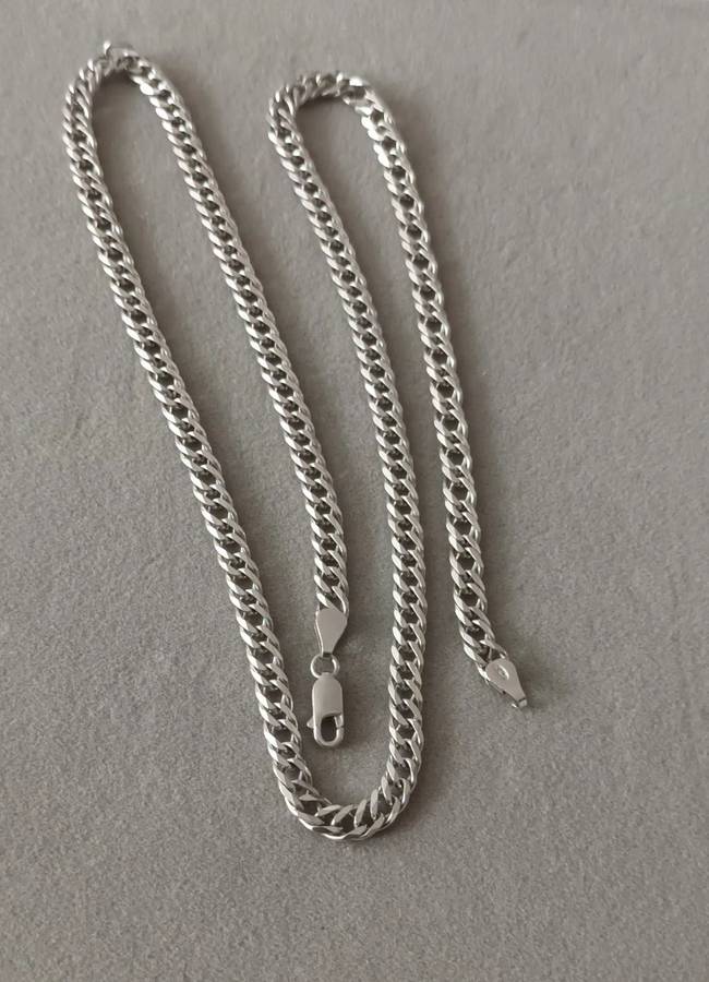 Sterling Silver Heavy Men`s Chain. 5mm. 23.41g. 55.5cm