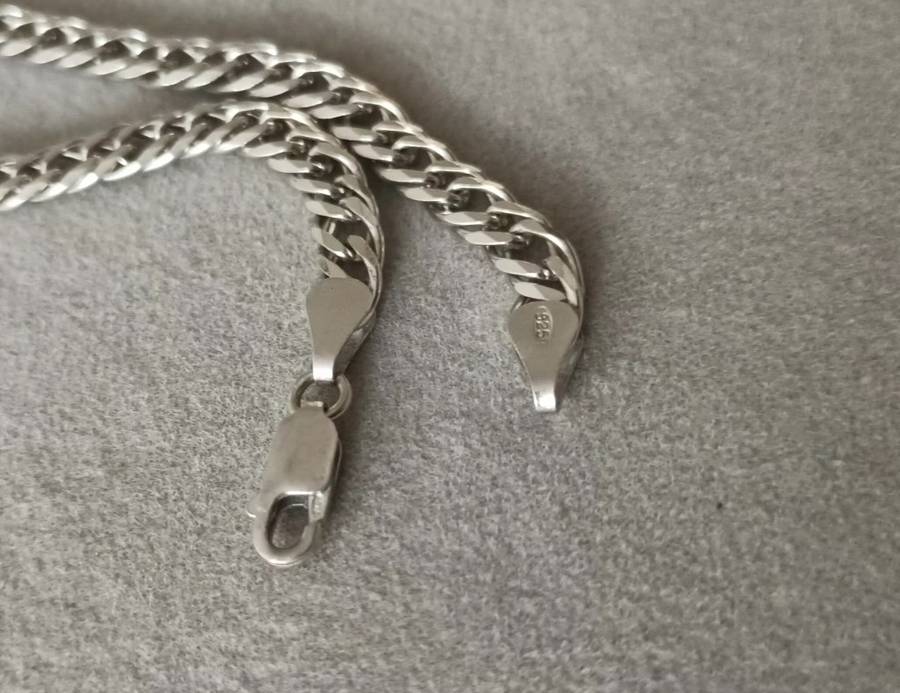 Sterling Silver Heavy Men`s Chain. 5mm. 23.41g. 55.5cm