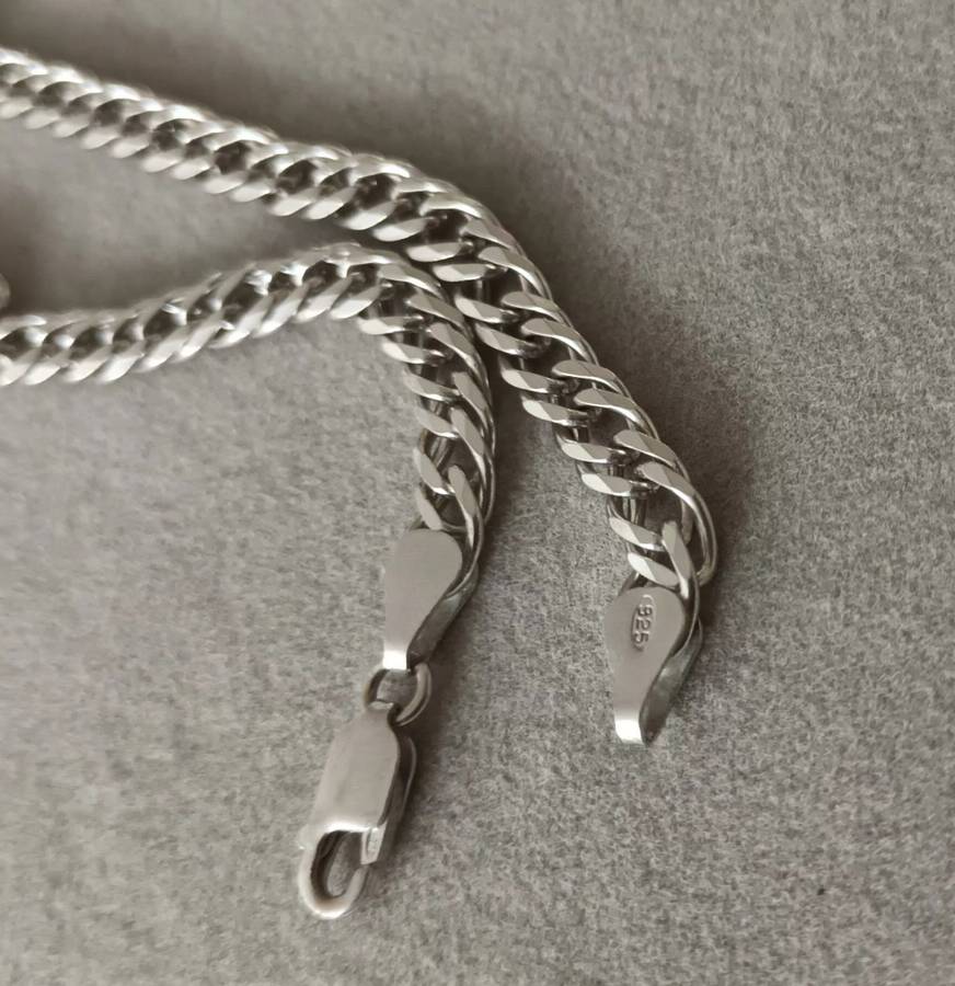 Sterling Silver Heavy Men`s Chain. 5mm. 23.41g. 55.5cm