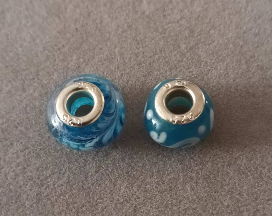 Sterling Silver 925 Pandora compatible beads.