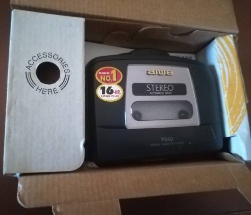 Vintage Aiwa Stereo Casette Player.