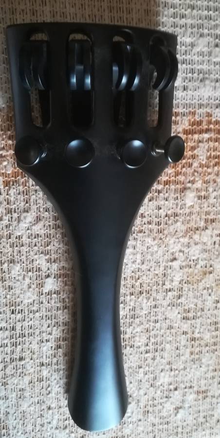OLD ANTIQUE VINTAGE 1900S THOMASTIK `OTTO JNFELD` 5 STRING VIOLIN Tailpiece.