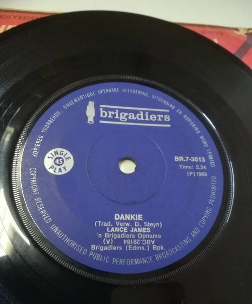 Lance James 45rpm record