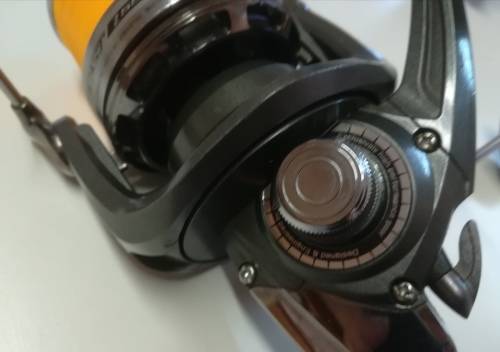 DAIWA WINDCAST-Z 5500 Model No WDZ5500 FISHING REEL WITH SPARE SPOOL.