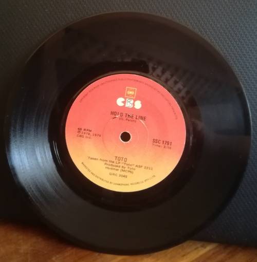 TOTO 45RPM RECORD