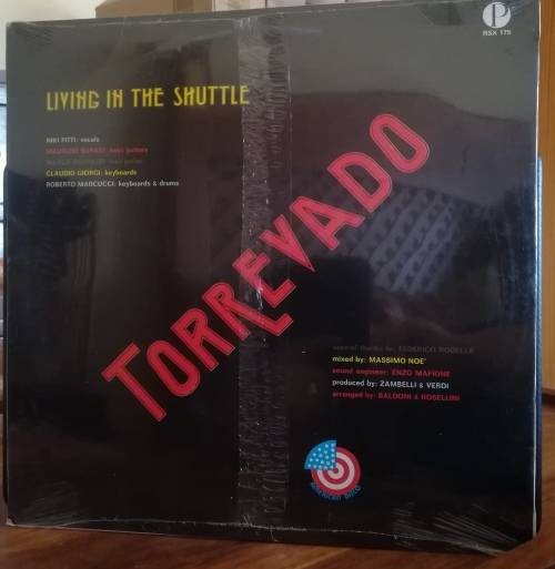 TORREVADO LIVING IN THE SHUTTLE 1985 LP VINYL RECORD SEALED