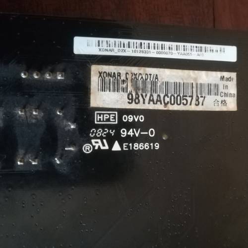 ASUS Xonar D2X Audio Sound CardUltra High Definition Sound Quality.