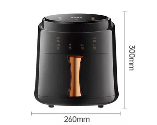 Silver Crest 8L Digital Air Fryer - Black
