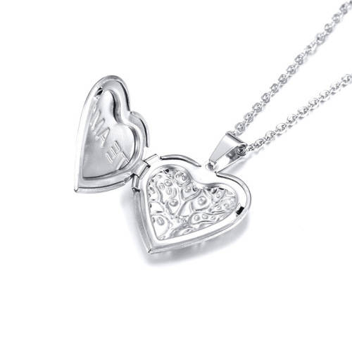 Heart locket pendant
