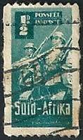 SOUTH AFRICA - SUID AFRIKA 1942-44 WAR EFFORT X6 STAMPS